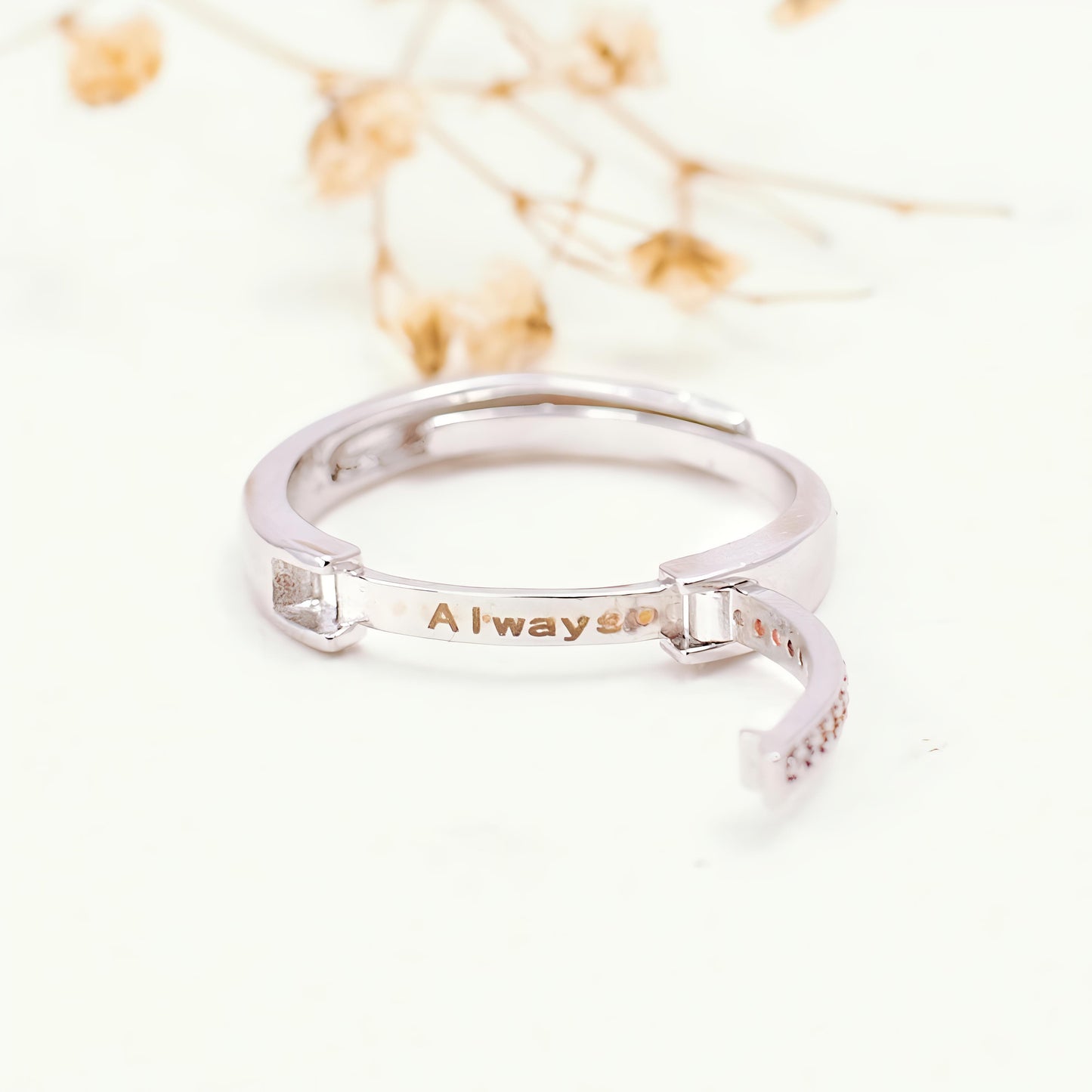 You’re mine-Always Coded Couple Rings by GLEAMY