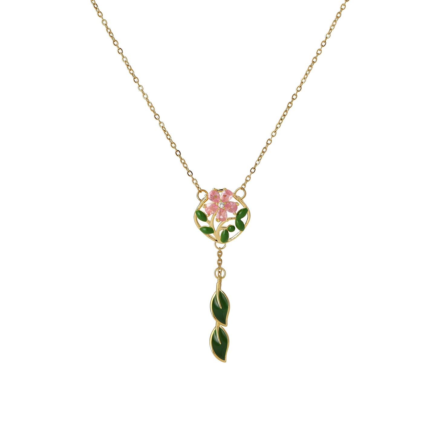Enchanted Garden Necklace by GLEAMY