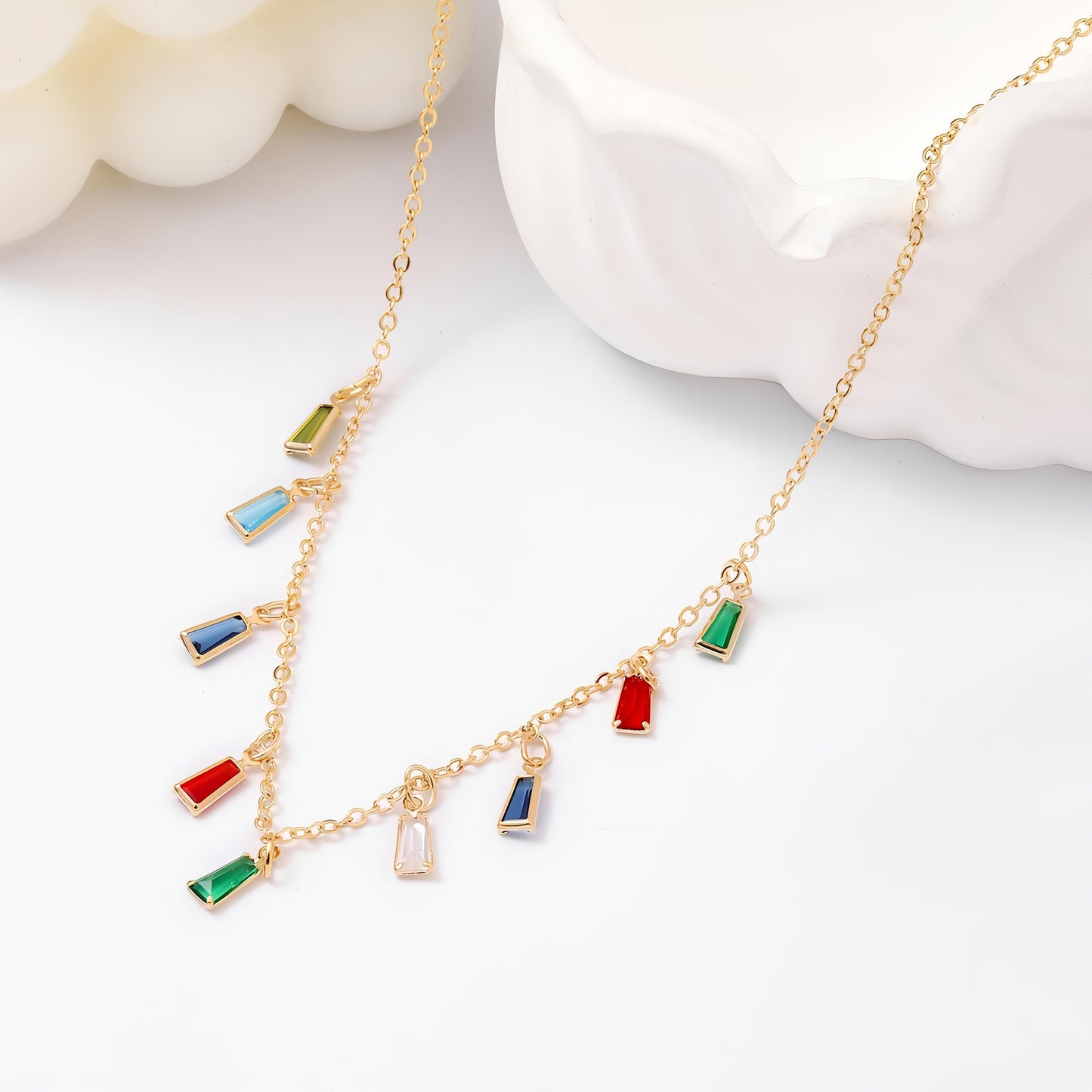 GleamY Tassel Necklace