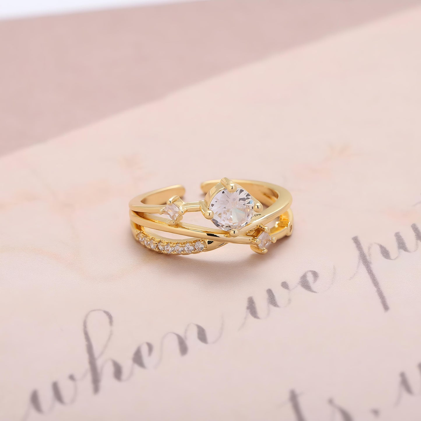Clarissa Promise Ring by GLEAMY