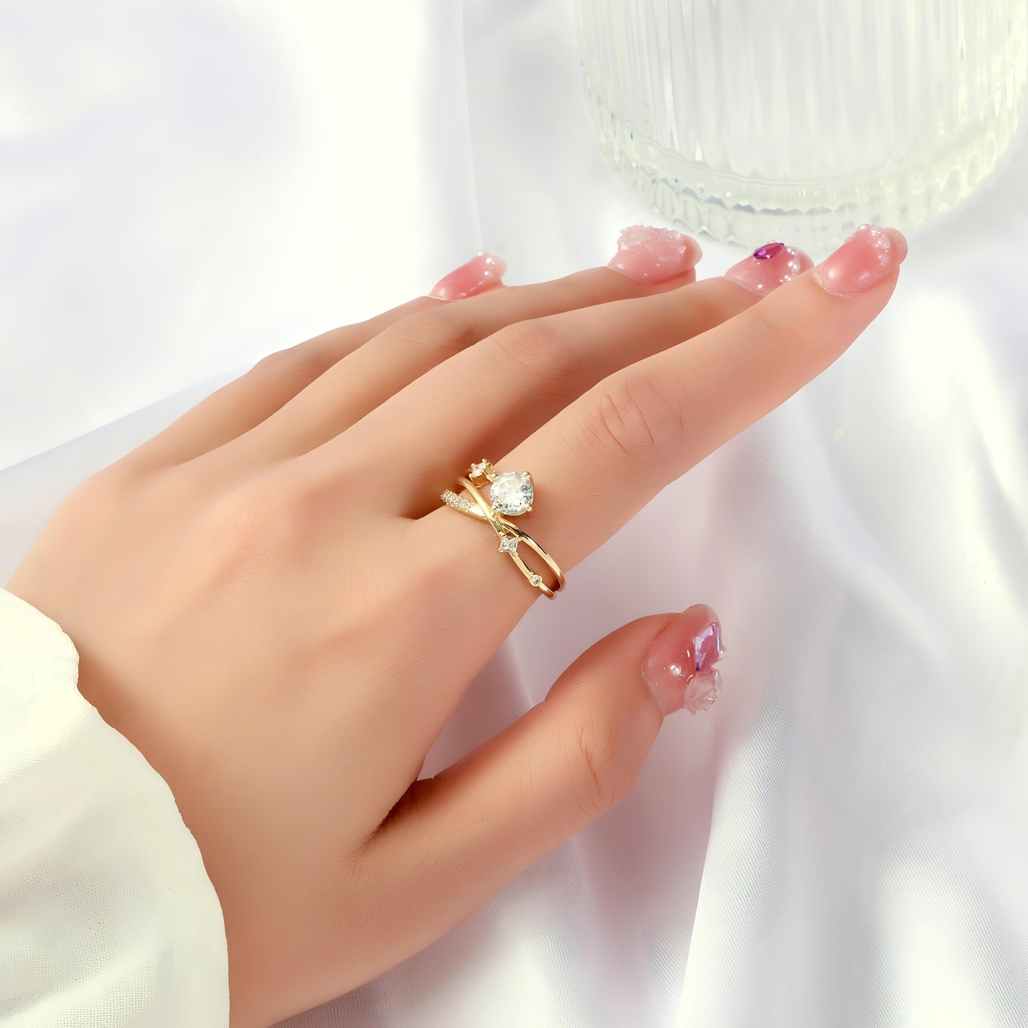 Clarissa Promise Ring by GLEAMY