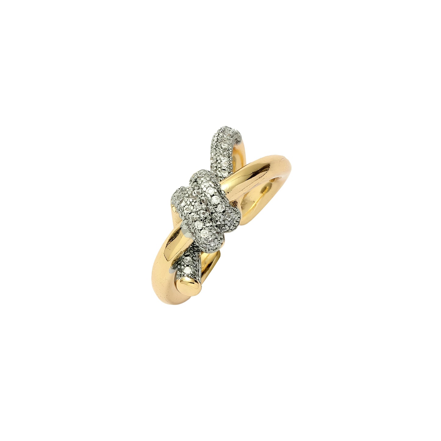 Lover's knot ring by GLEAMY