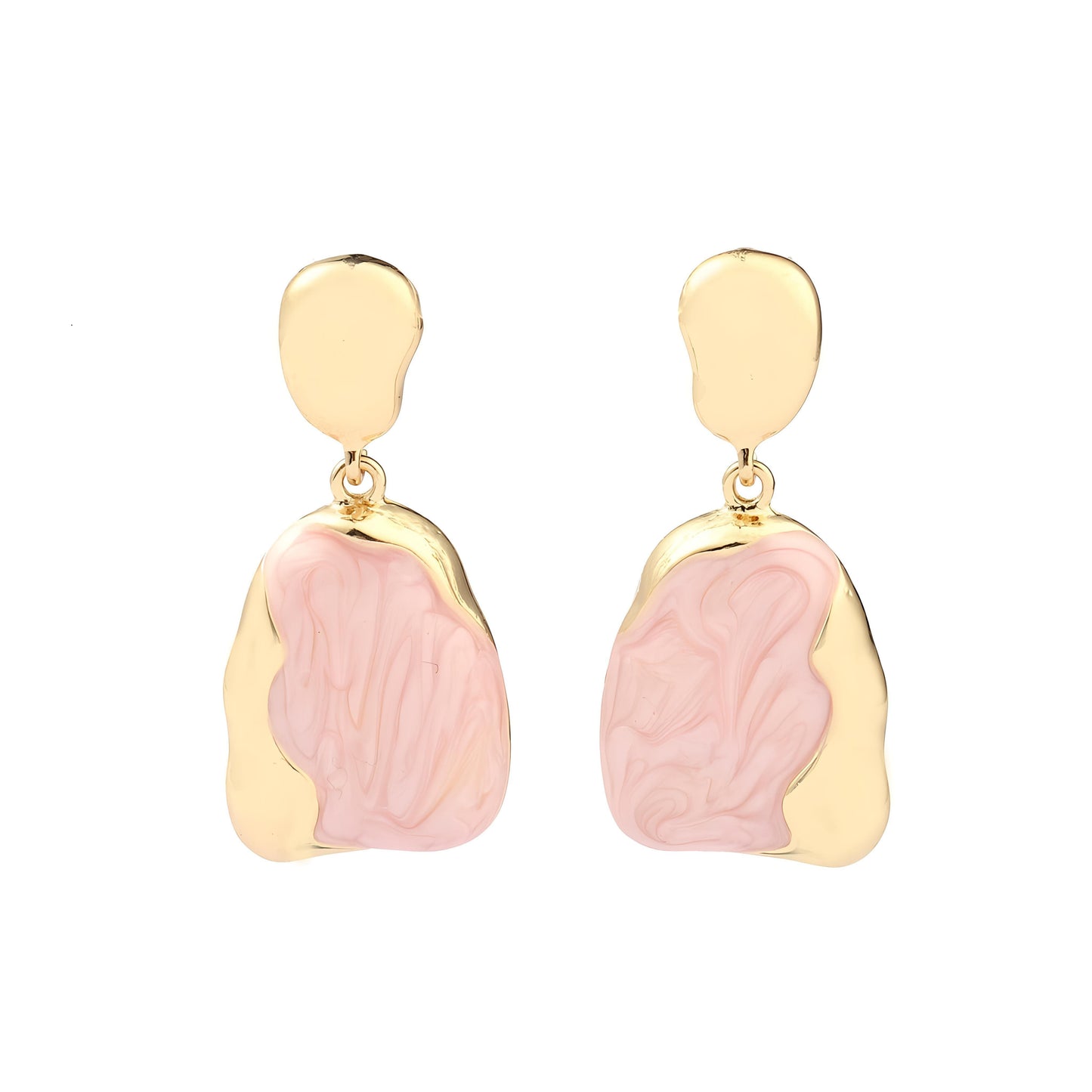 Swanky Luxury Gold Earring by GLEAMY