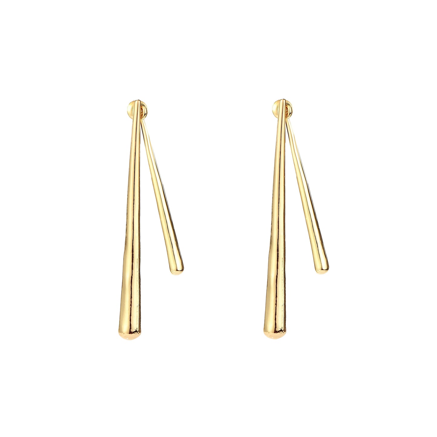 Felicity Long Gold Earring by GLEAMY