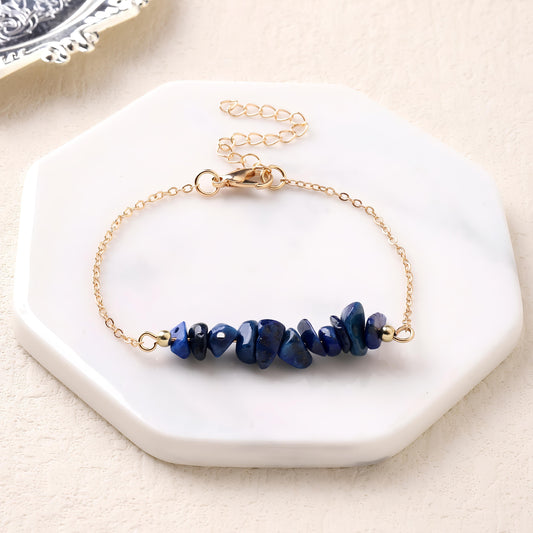 Whispering Pebble Of Intuition Bracelet by GLEAMY
