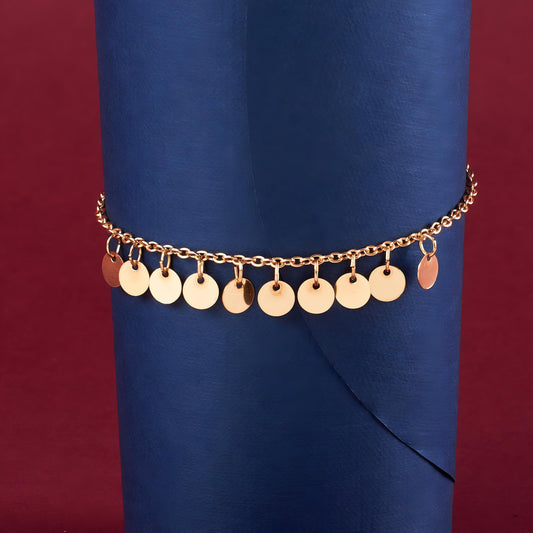 Sunshine Coin Bracelet by GLEAMY