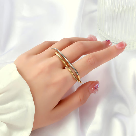 Flawless Lines Diamond Ring by GLEAMY