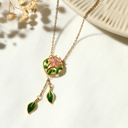 Enchanted Garden Necklace by GLEAMY
