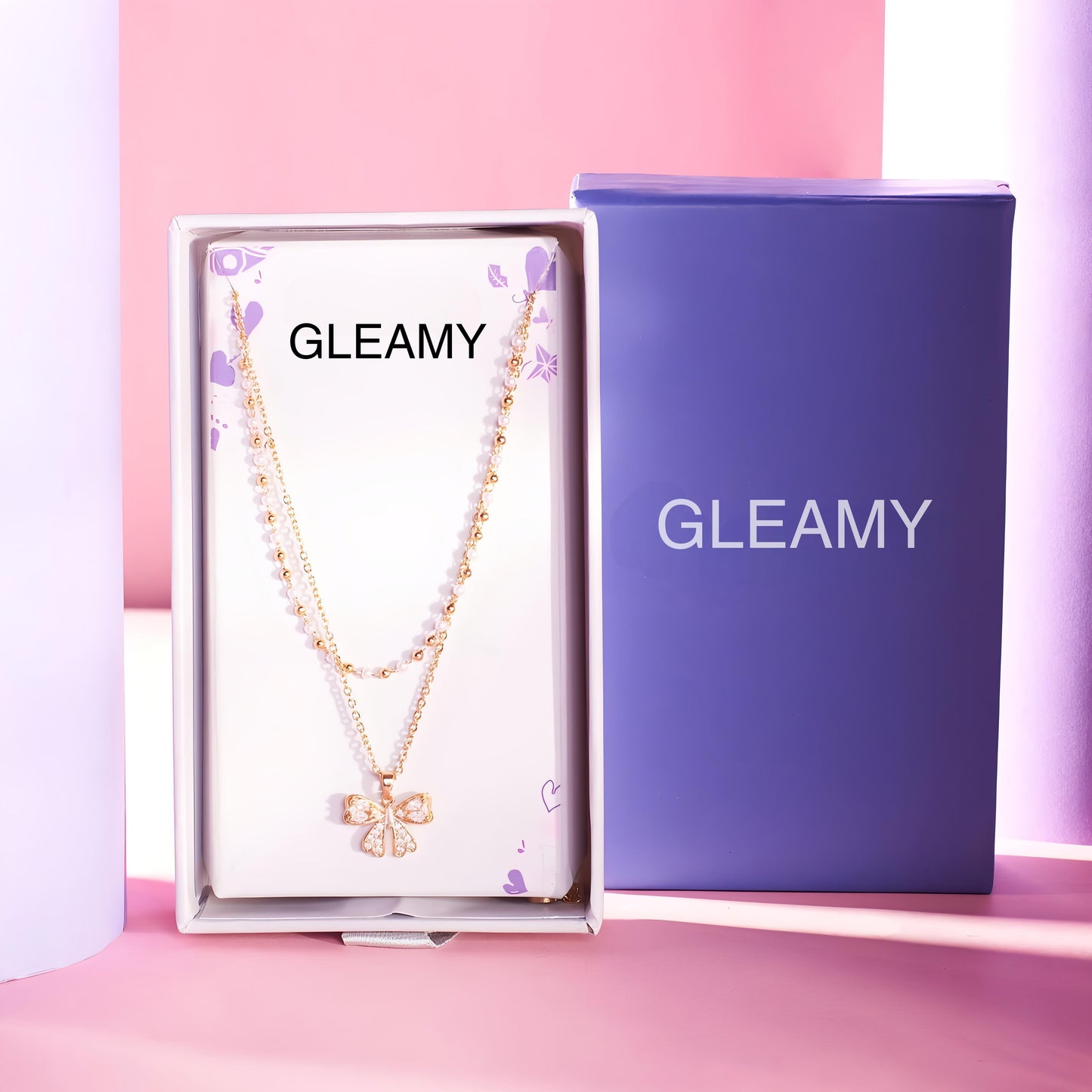 Everlasting Bloom Necklace by GLEAMY
