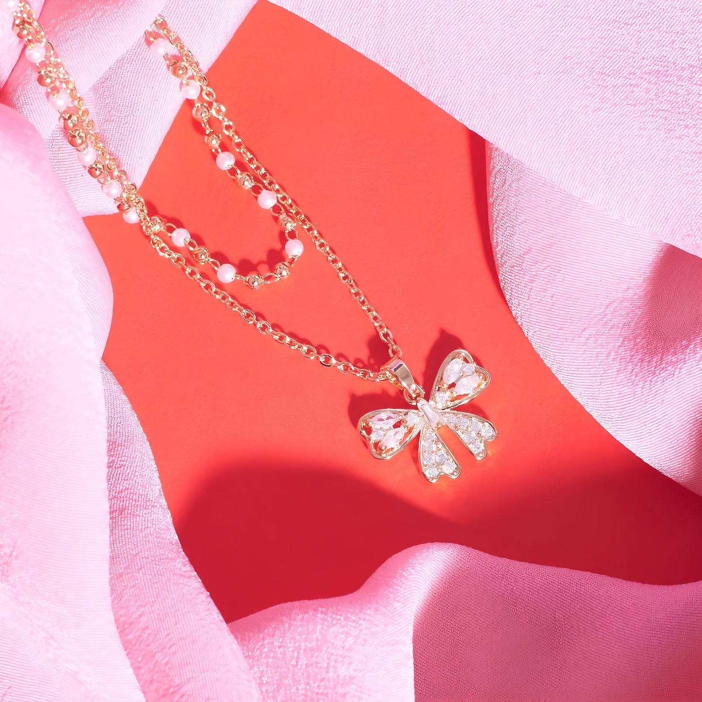 Everlasting Bloom Necklace by GLEAMY