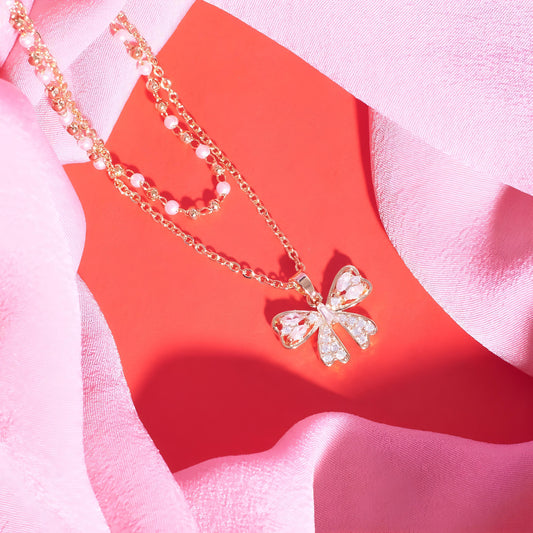 Everlasting Bloom Necklace by GLEAMY