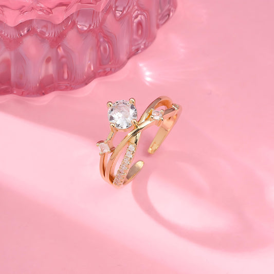 Clarissa Promise Ring by GLEAMY