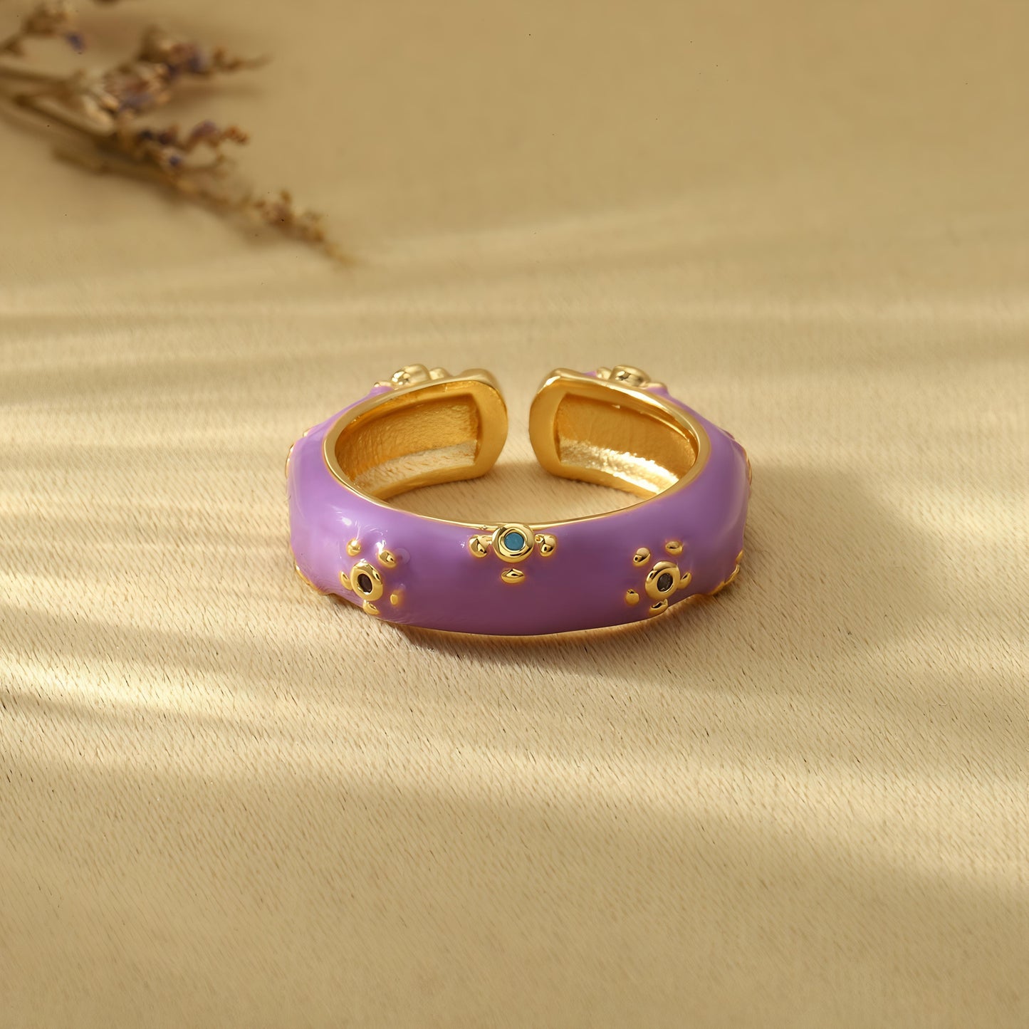 Gemline Contrast Ring - Purple by GLEAMY