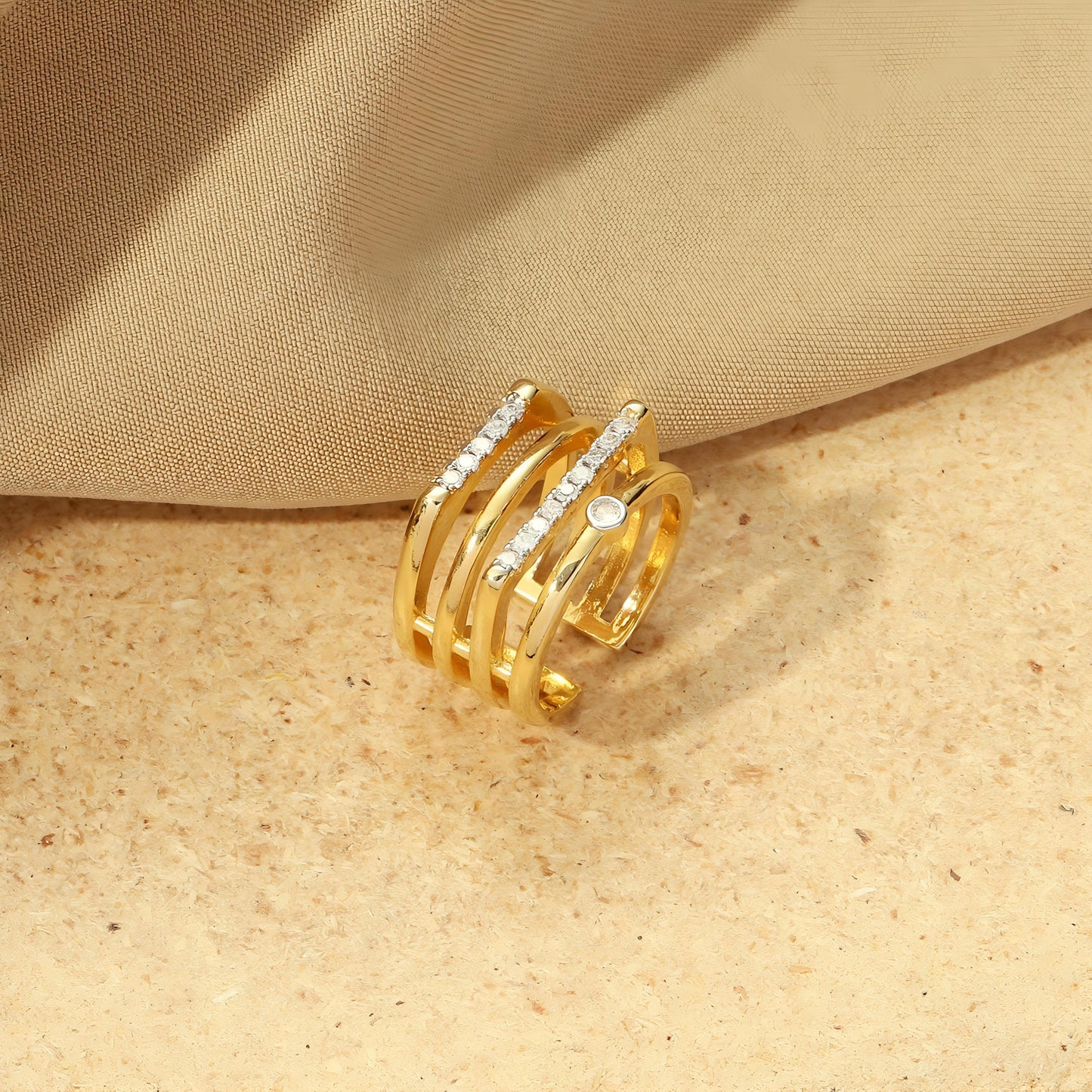 Cosette Gemstone Ring by GLEAMY