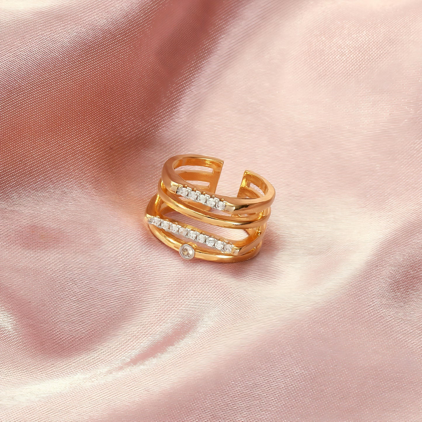 Cosette Gemstone Ring by GLEAMY
