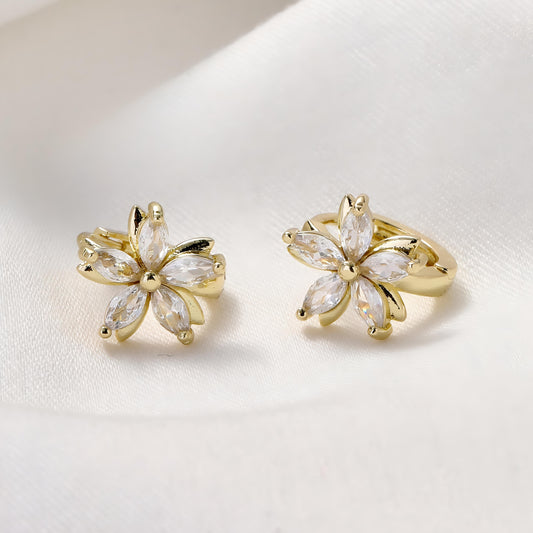 Noor Phool Earrings by GLEAMY