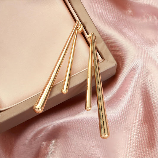Felicity Long Gold Earring by GLEAMY