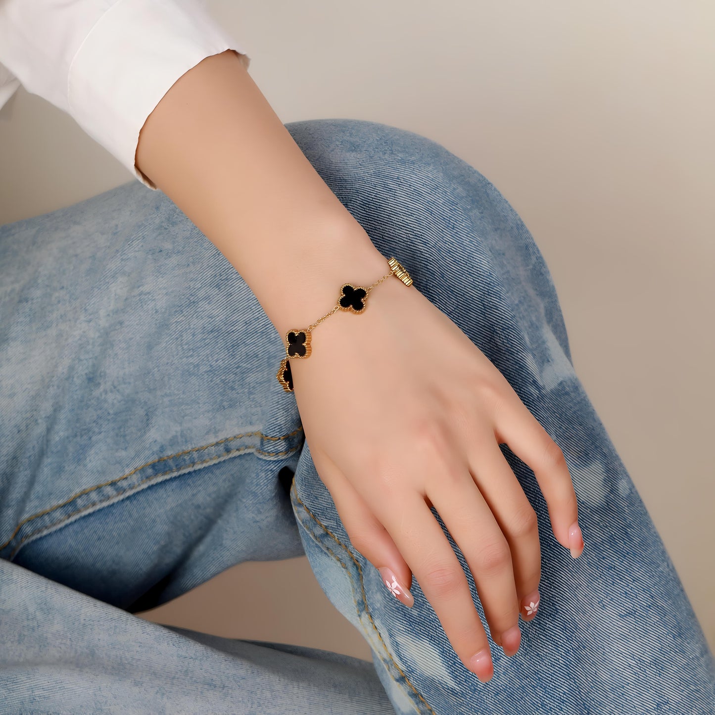 Moorish Black Bracelet by Gleamy